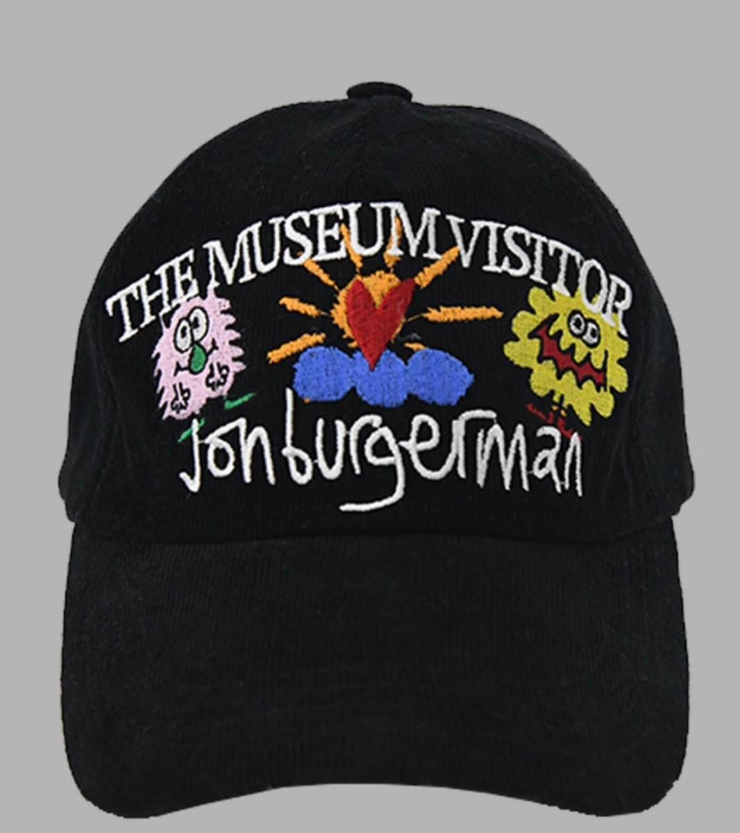 THE MUSEUM VISITOR X VANS】FLORAL TRUCKER HAT (BLACK) (THE