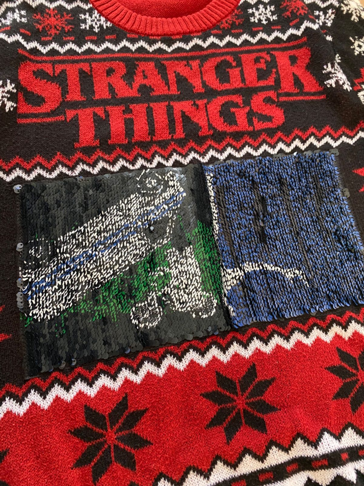 ストレンジャーシングス stranger things ニット セーター Netflix