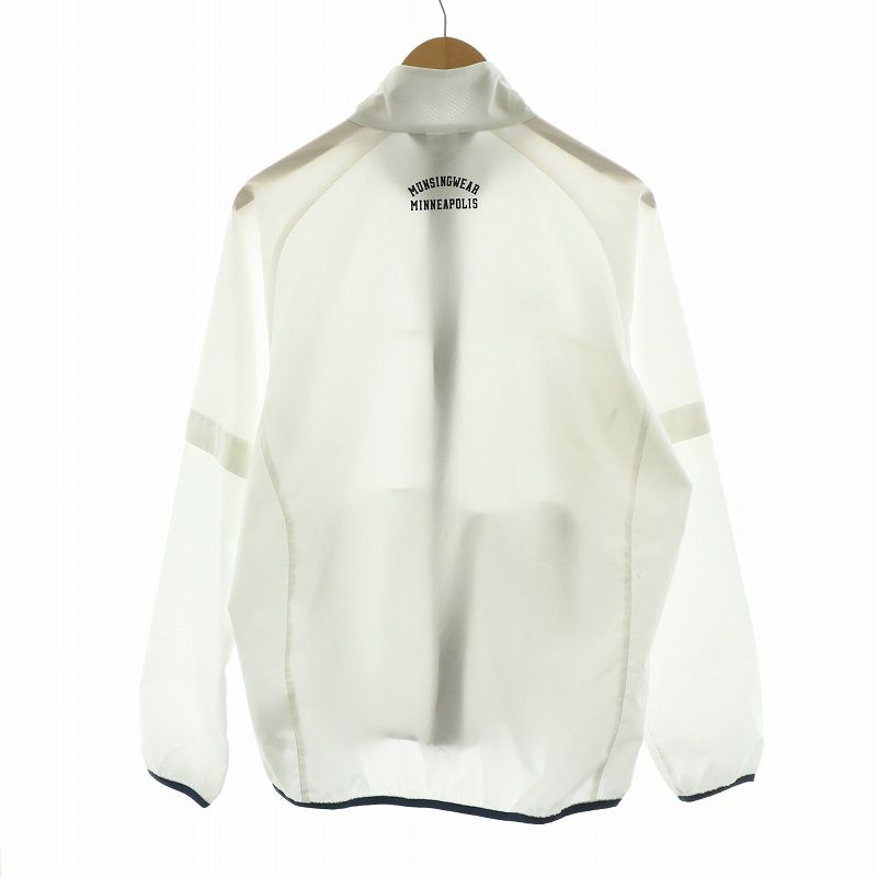 マンシングウェア MUNSINGWEAR ジップアップジャケット ロゴ