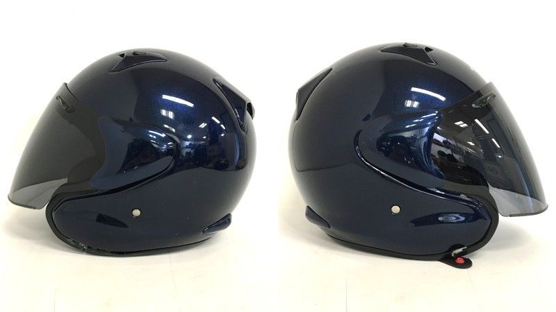 除菌消臭済　Arai ジェットヘルメット　MZ-F 57-58cm シルバー MZ-F Arai ジェットヘルメット 除菌消臭済 アライ Yahoo!オークション