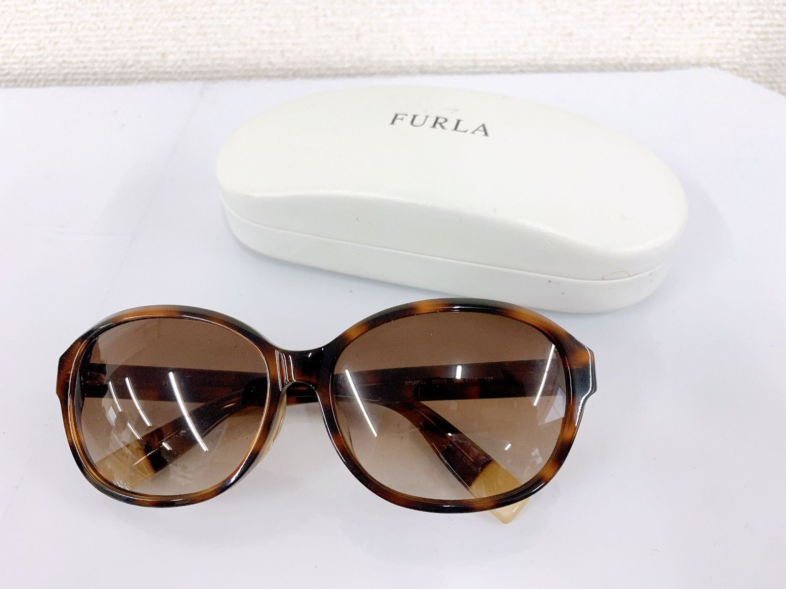 FURLA ブラウン サングラス SFU 9535 001【ファッション】【1