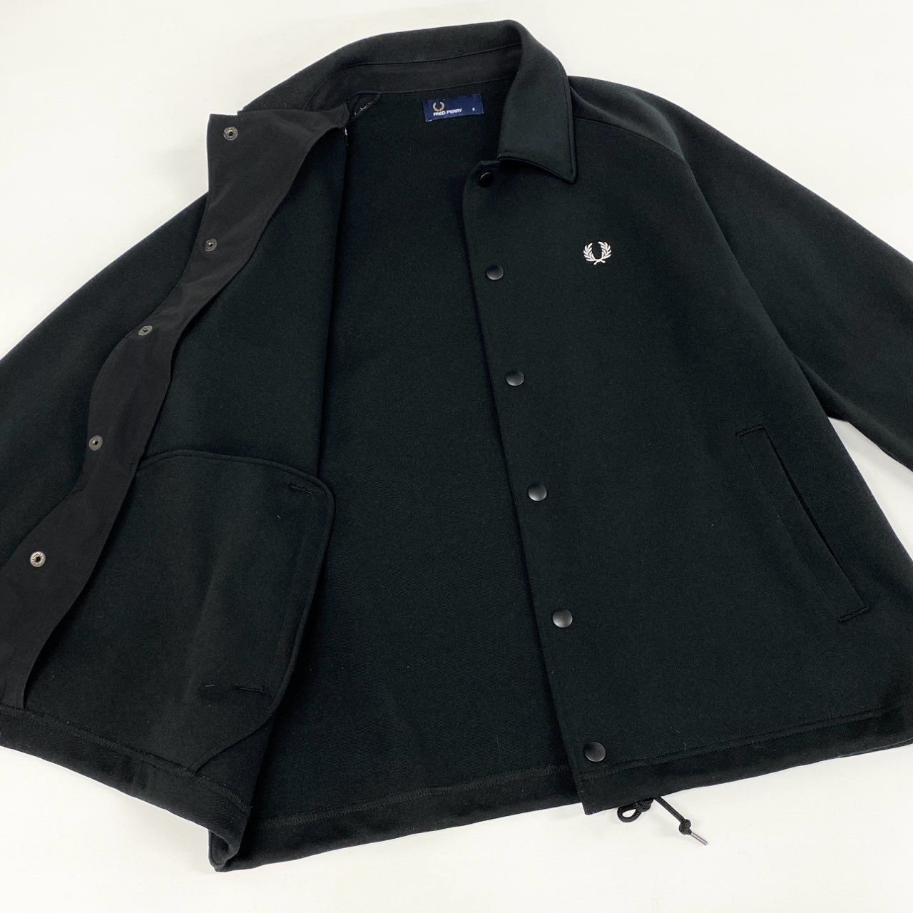 FRED PERRY コーチジャケット ブラック セール 30%OFF】【至極の逸品】【FRED PERRY/フレッドペリー