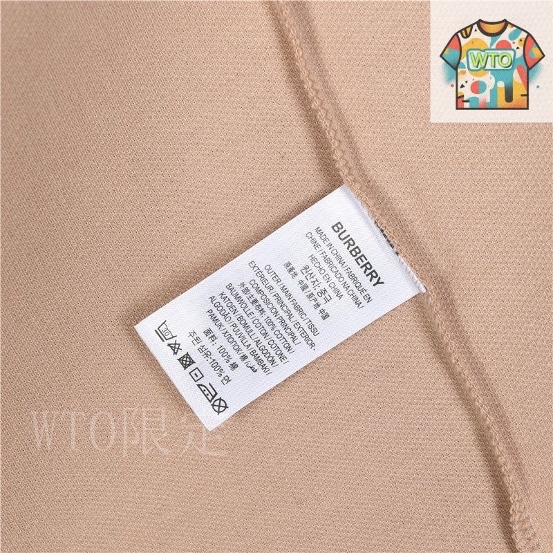 今日WTO】Burberry バーバリー 領ストライプ刺繍ポロ-ZZ50