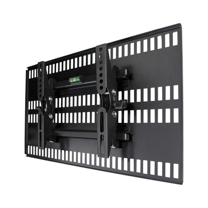 【新品】STAR PLATINUM 壁掛けテレビ金具 ブラック 65インチ対応 新品 未使用 未開梱】 スタープラチナ テレビ壁掛け金具 23
