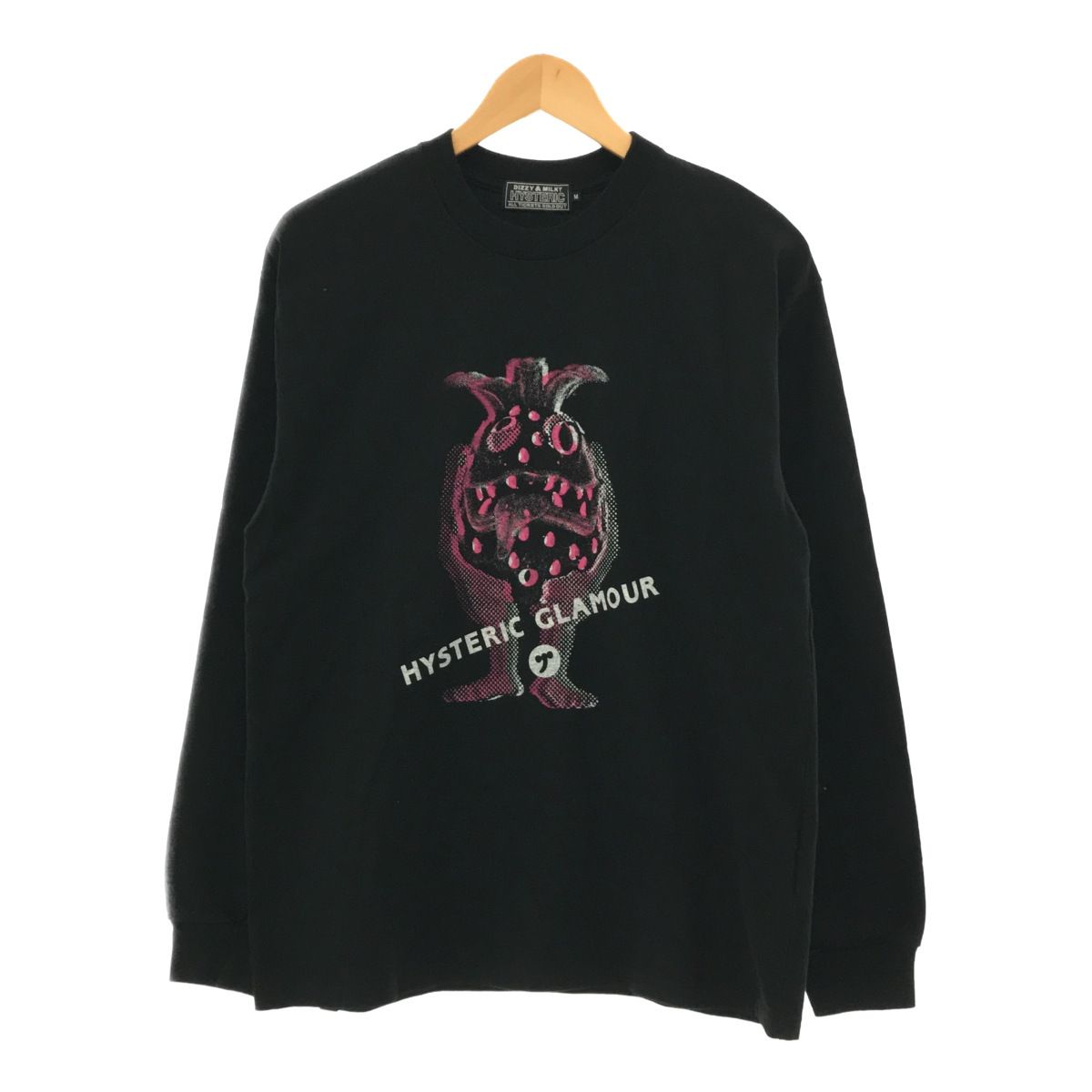 HYSTERIC GLAMOUR ヒステリックグラマー STRAWBERRY MONSTERS 長袖 T 