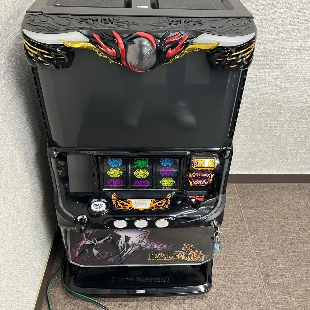 ジャンク】ミズホ パチスロ スロット実機 バジリスク～甲賀忍法