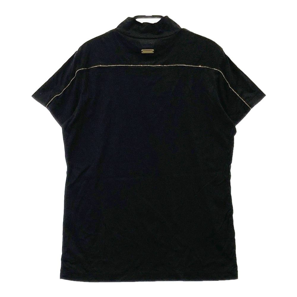 サイズ：S ST ANDREWS セントアンドリュース 2023年 半袖ハイネックTシャツ  ブラック系 [240101465813] ゴルフウェア レディース ストスト セントアンドリュース（ST.ANDREWS）（レディース）ゴルフウェア