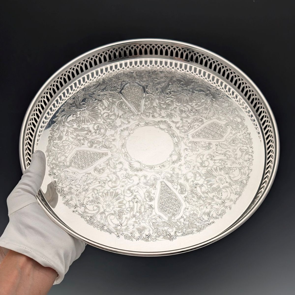 小型ギャラリートレイ 直径30cm