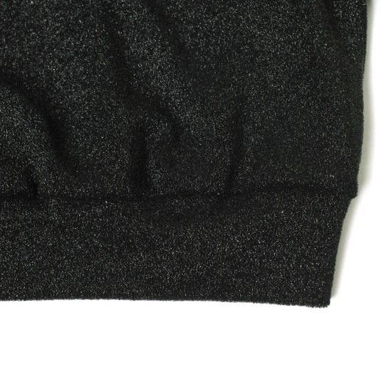 新品 DRIES VAN NOTEN ドリスヴァンノッテン 22AW HALTOS グリッタークルーネックスウェット 222-011117 S BLACK 定価77,000円 g19768 ir44zac_3.jpg