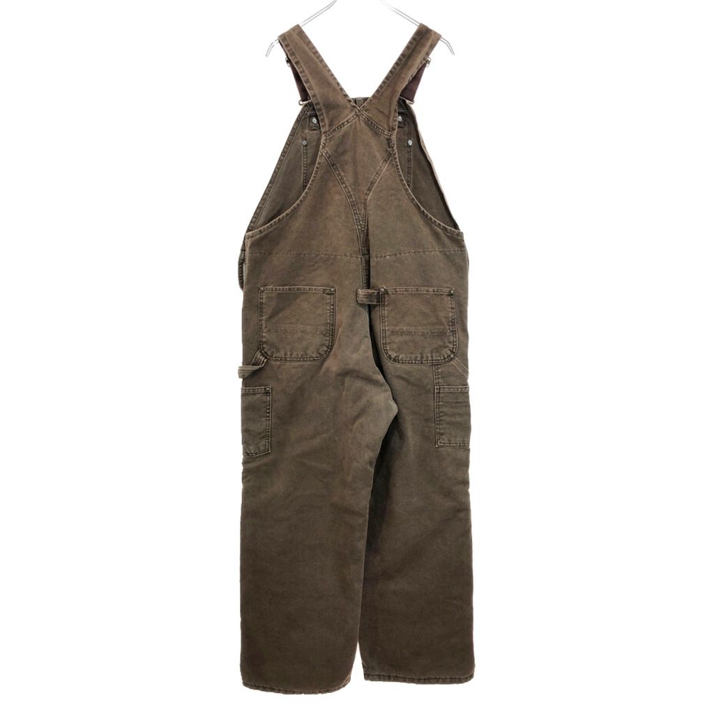 90s Carhartt/ダブルニー ダック オーバーオール/40/ブラウン 90s Carhartt/ダブルニー ダック オーバーオール/40/ブラウン
