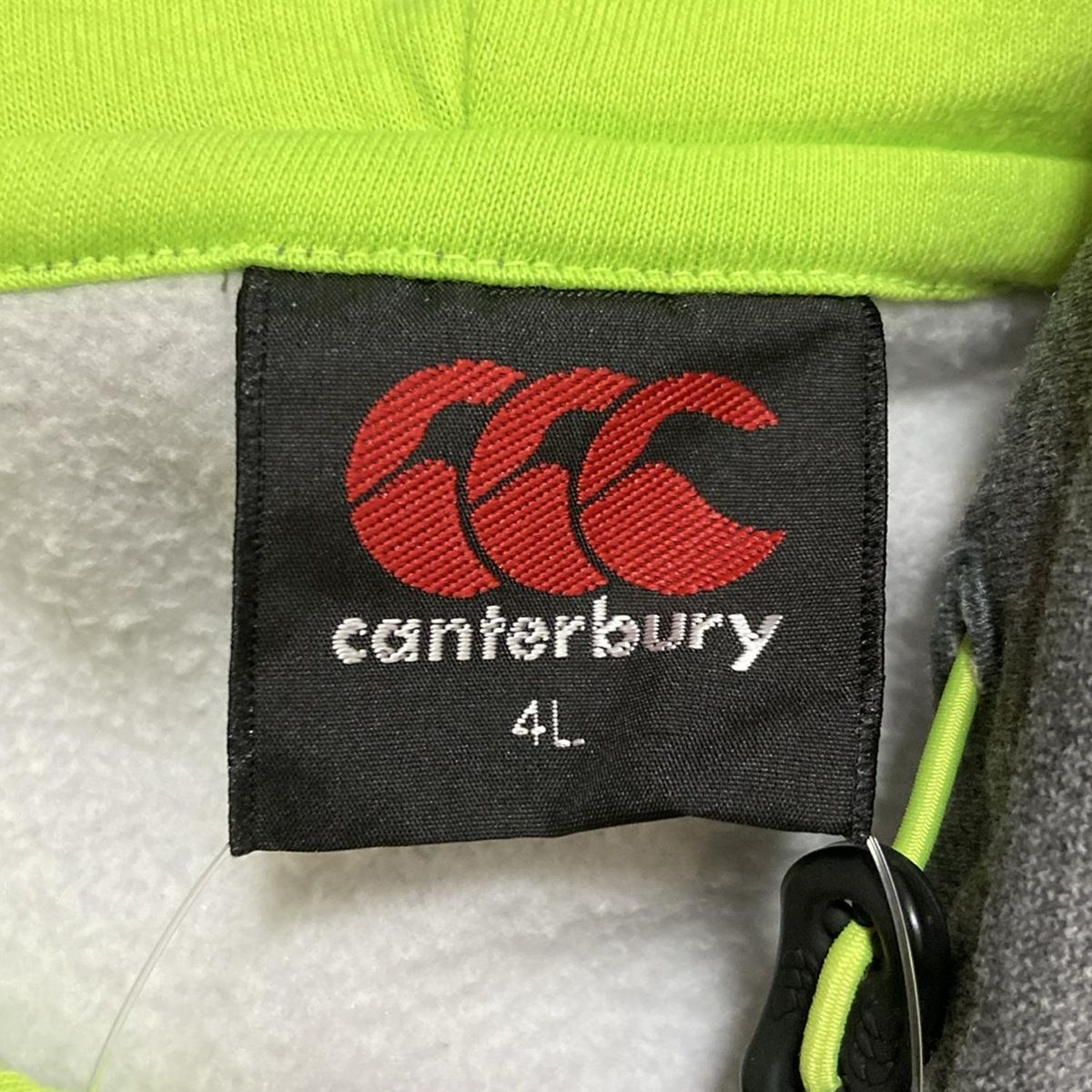 canterbury カンタベリー サンウルブズ プラクティスパーカー CANTERBURY(カンタベリー) パーカー サイズ4L メンズ - グレー