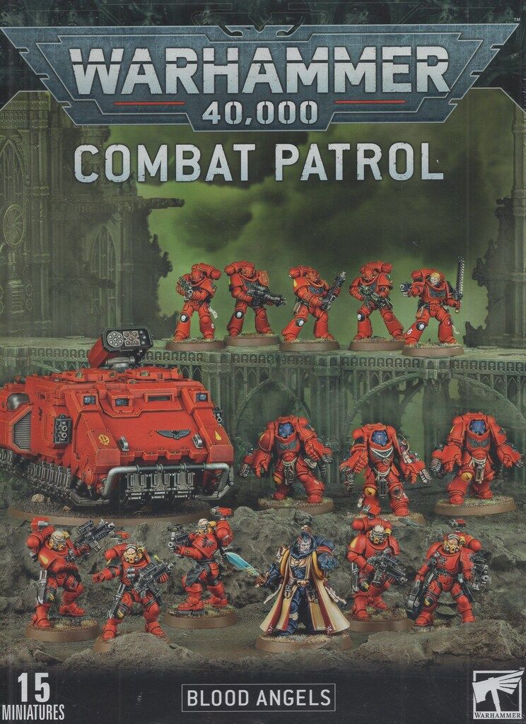 《未開封》 GAMES WORKSHOP WARHAMMER40000 BLOOD ANGEL Combat Patrol:Blood Angel