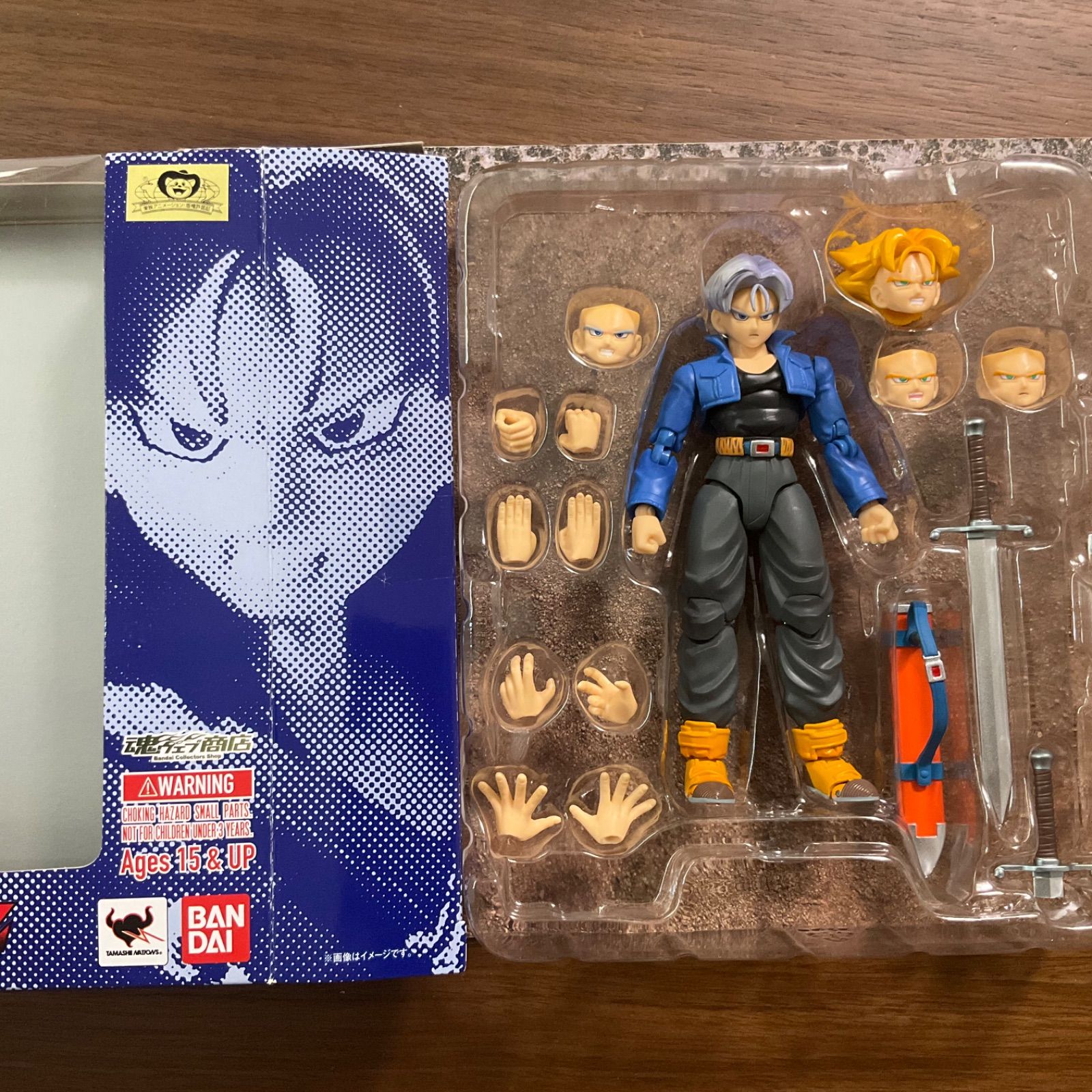 開封品 フィギュア S.H.Figuarts トランクス -Premium Color Edition- 「ドラゴンボールZ」 魂ウェブ商店限定  フィギュアーツ - メルカリ