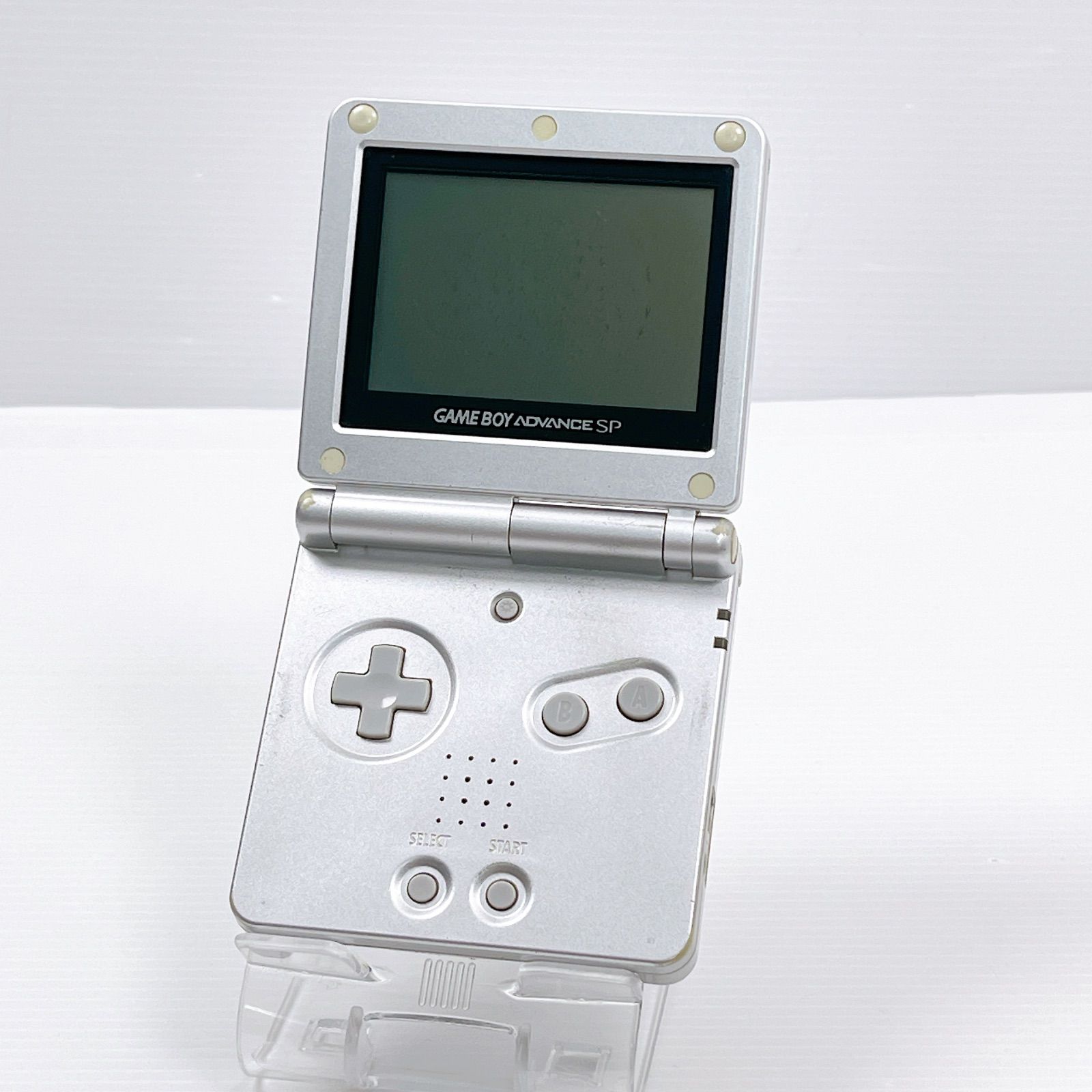 Nintendo ゲームボーイアドバンスSP シルバー ゲームボーイアドバンスSP プラチナシルバー 送料無料 遊べる