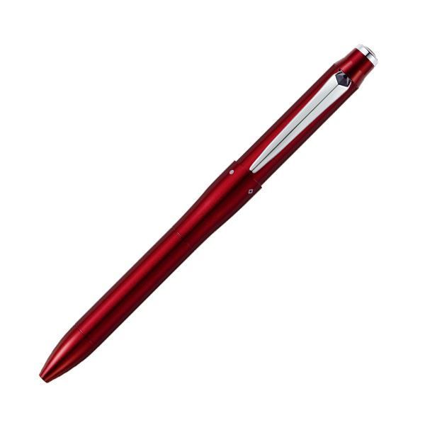まとめ 三菱鉛筆 多機能ペン ジェットストリームプライム 3＆1 0.5mm 軸色 ダークボルドー MSXE450005D65 1本 ×5セット
