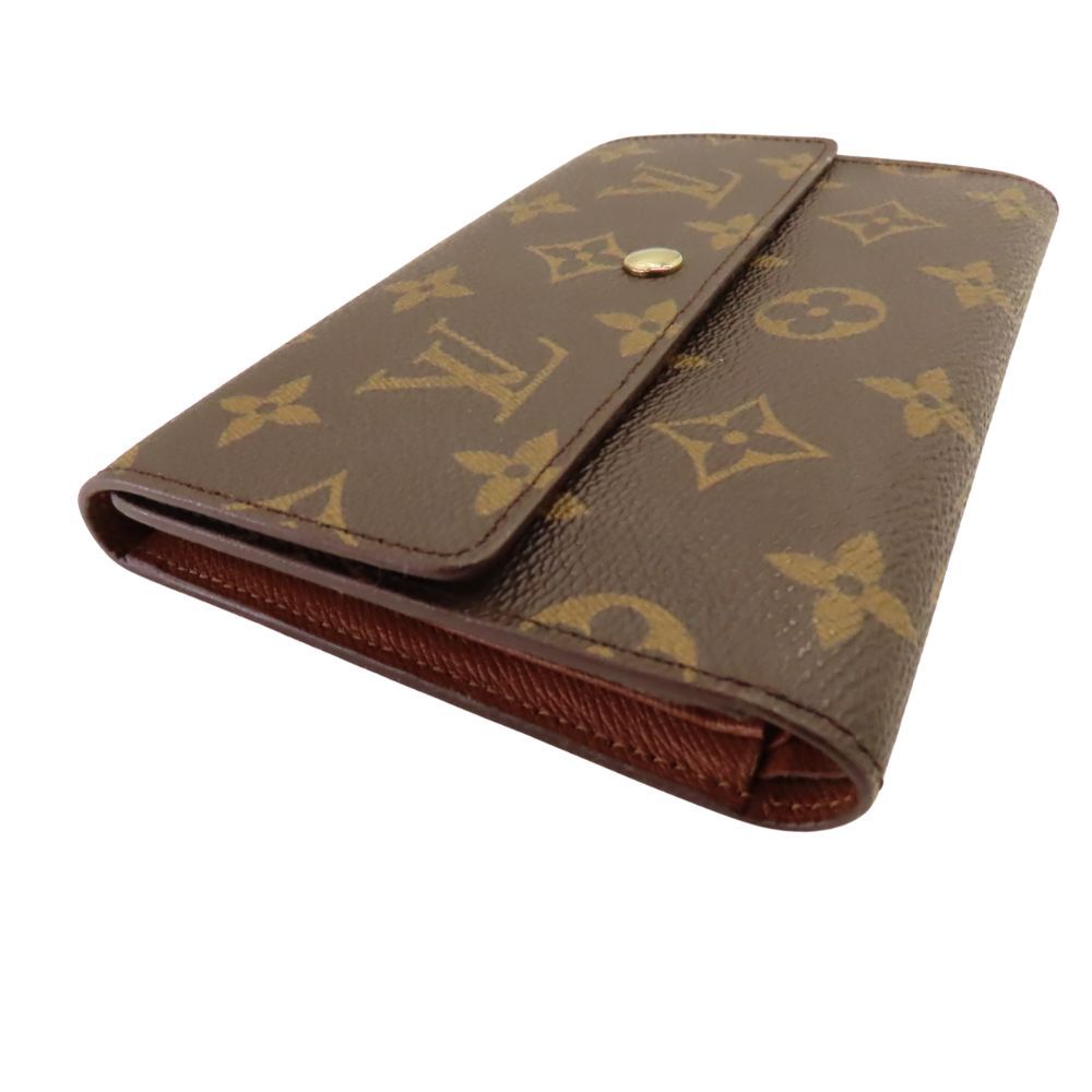 極美品☆LOUISVUITTONルイヴィトン☆モノグラム M61202財布 中古】LOUIS VUITTON ルイヴィトン M61202 ポルトトレゾール