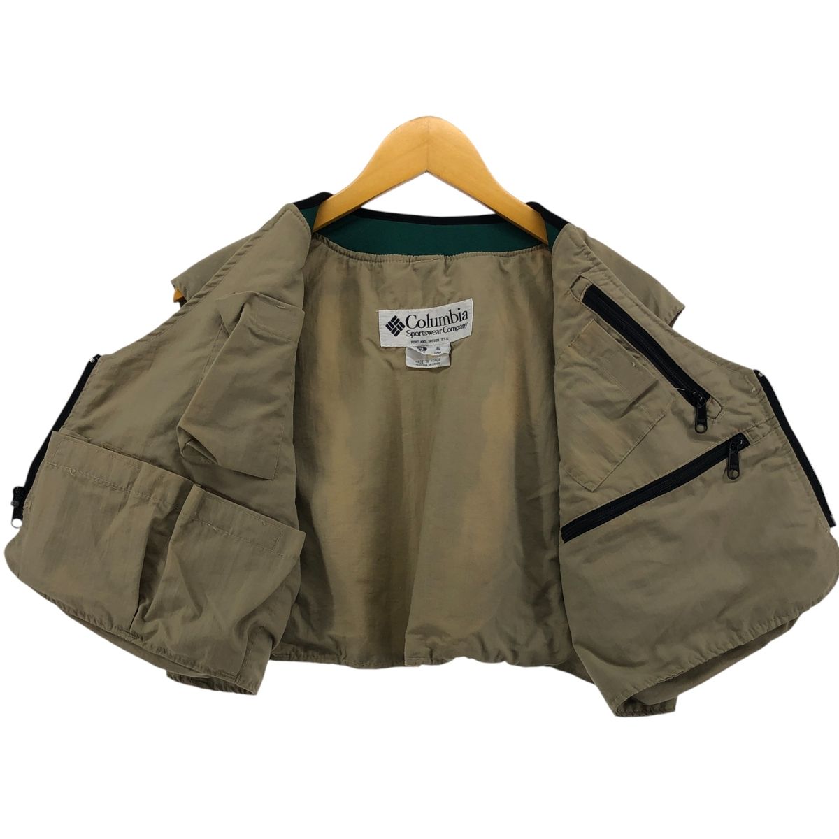 古着 90~00年代 コロンビア Columbia PFG フィッシングベスト メンズXL