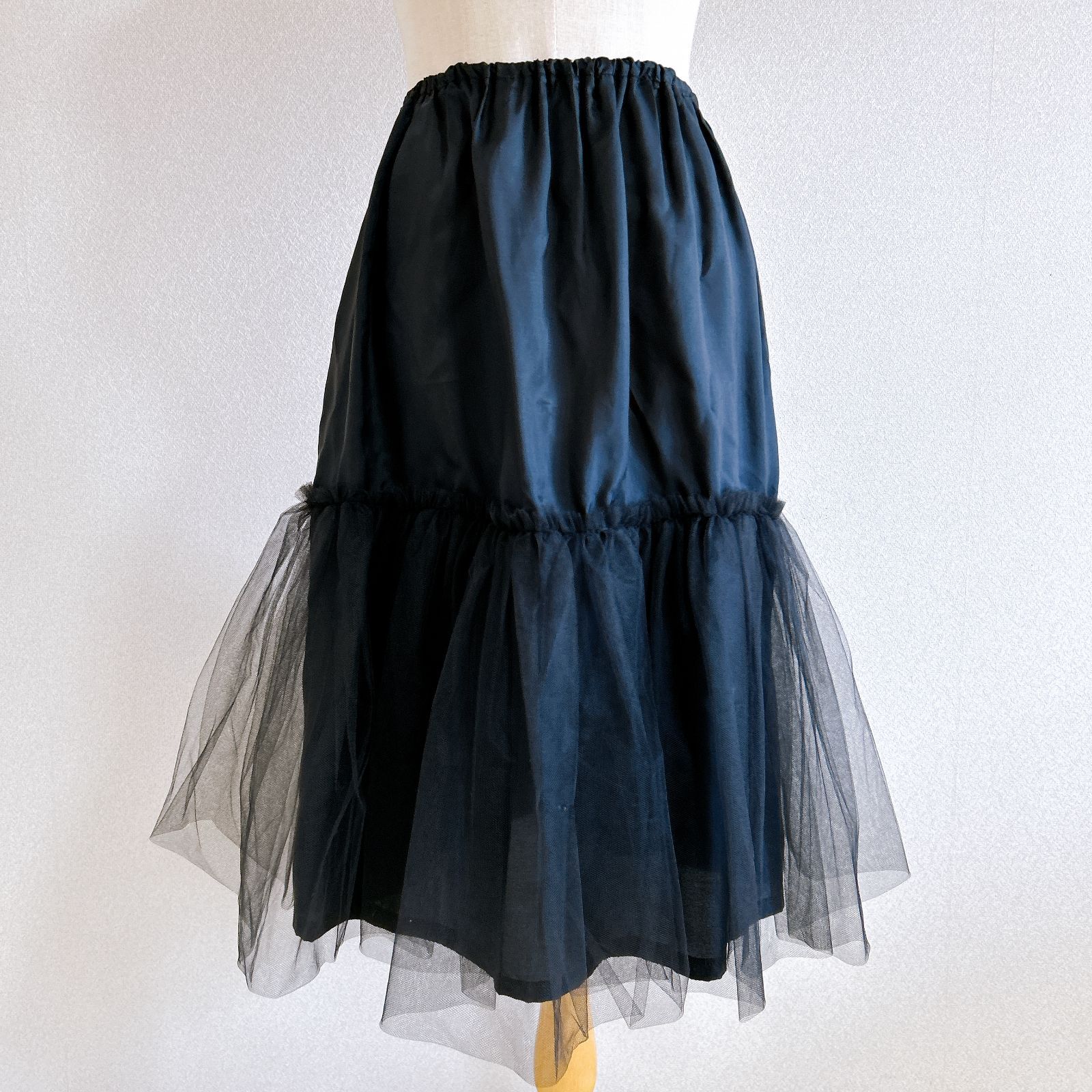 Christian Dior ディオール スカート チュールスカート ブラック レディース 管理番号ARCYRA3738