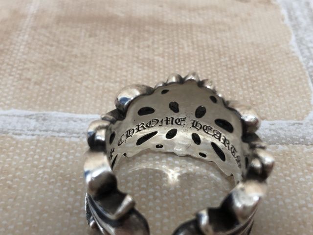 中古】 インボイス有 CHROME HEARTS クロムハーツ ダブルフローラル