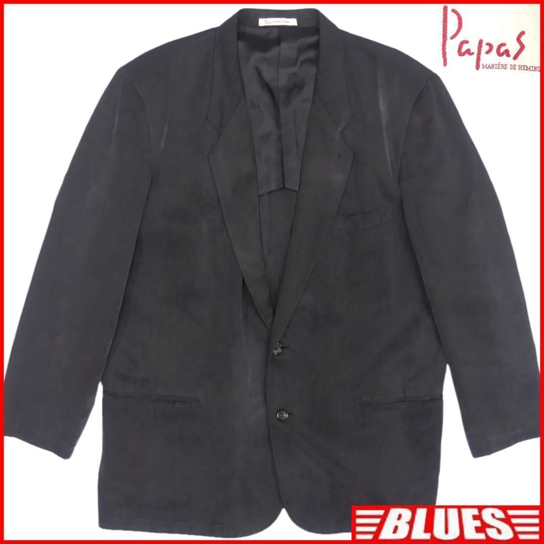 パパス　Papas　メンズ　トップス　テーラードジャケット パパス papas 総柄 ウール テーラードジャケット メンズ JPN：M