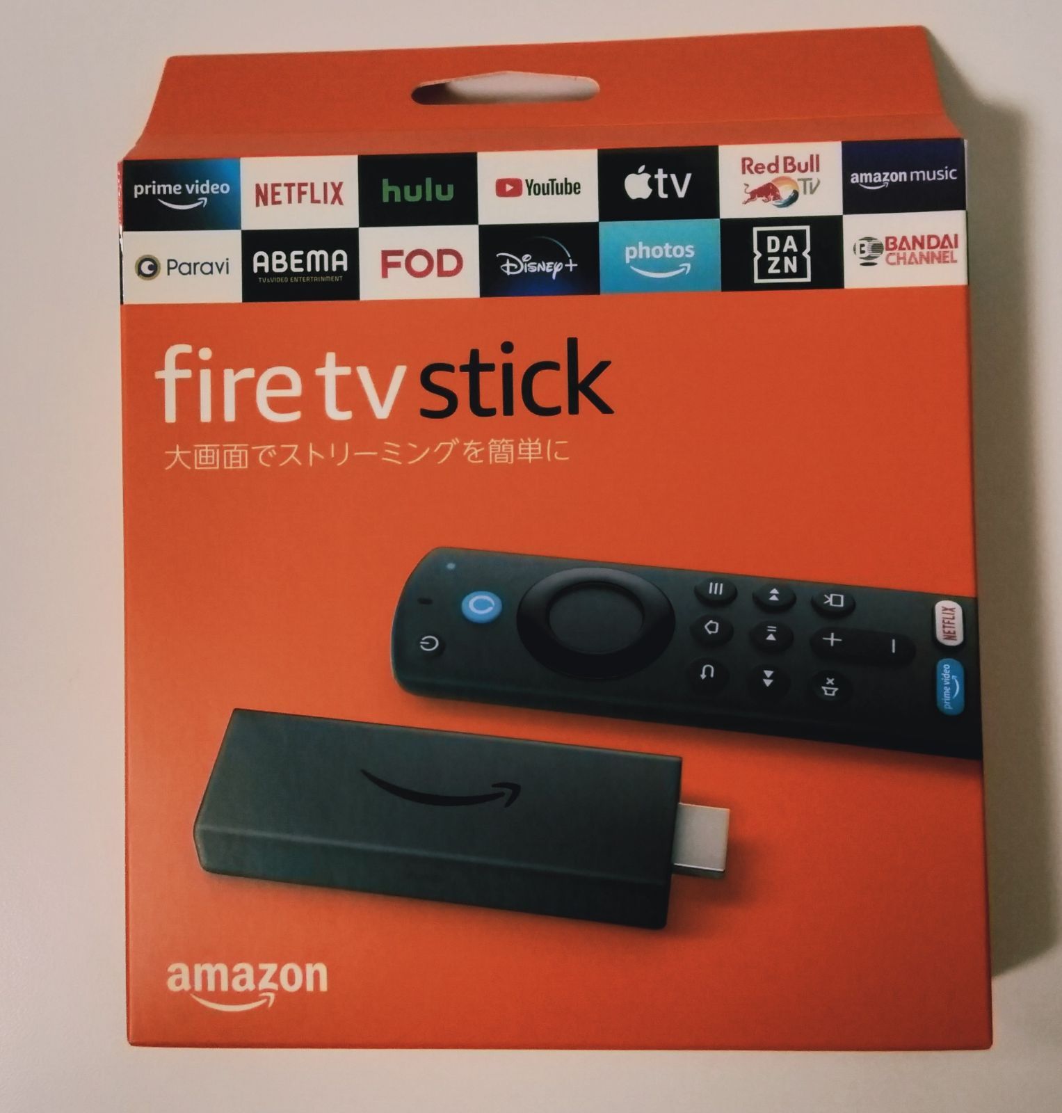 Amazon Fire TV Stick Alexa対応音声認識リモコン付属