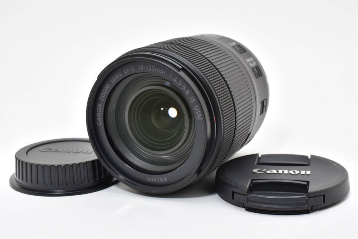 ジャンク キヤノン Canon EF-S 18-135mm F3.5-5.6 IS USM 望遠ズームレンズ L88 6862
