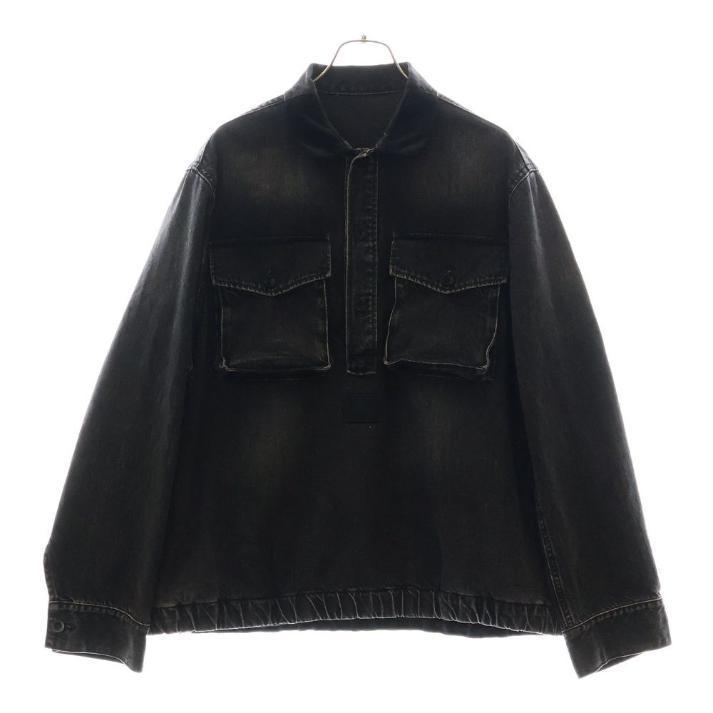 Sacai (サカイ) 23SS フロント ハーフボタンアップ プルオーバー