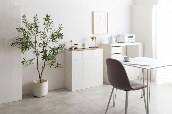 幅74.5cm 3連式ゴミ箱