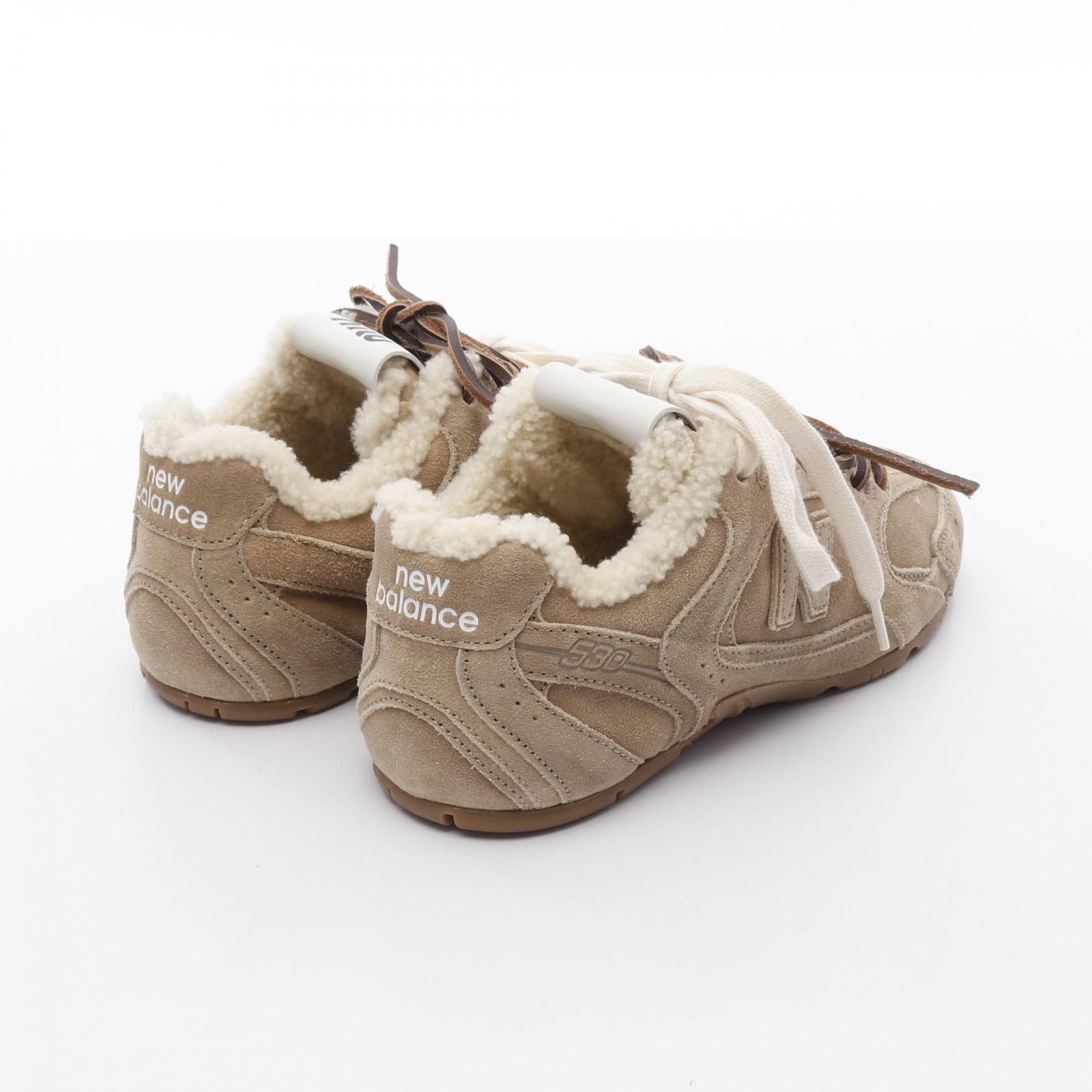 miumiu×NewBalance ベージュ　スニーカー　新品未使用 ミュウ ミュウ Miu Miu スニーカー Miu Miu × New Balance ベージュ