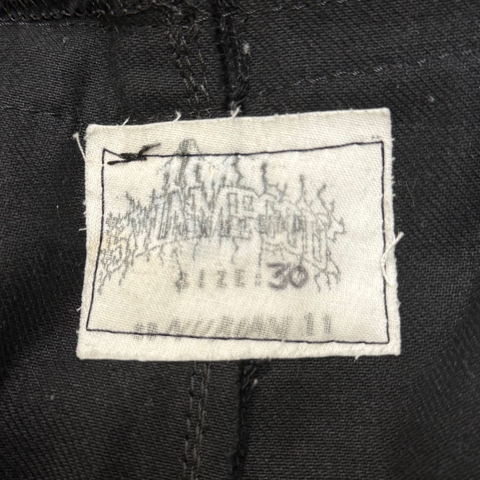 SWAMPGOD DESTROYED FISOLO PANTS デストロイエプロンパンツ ワイド