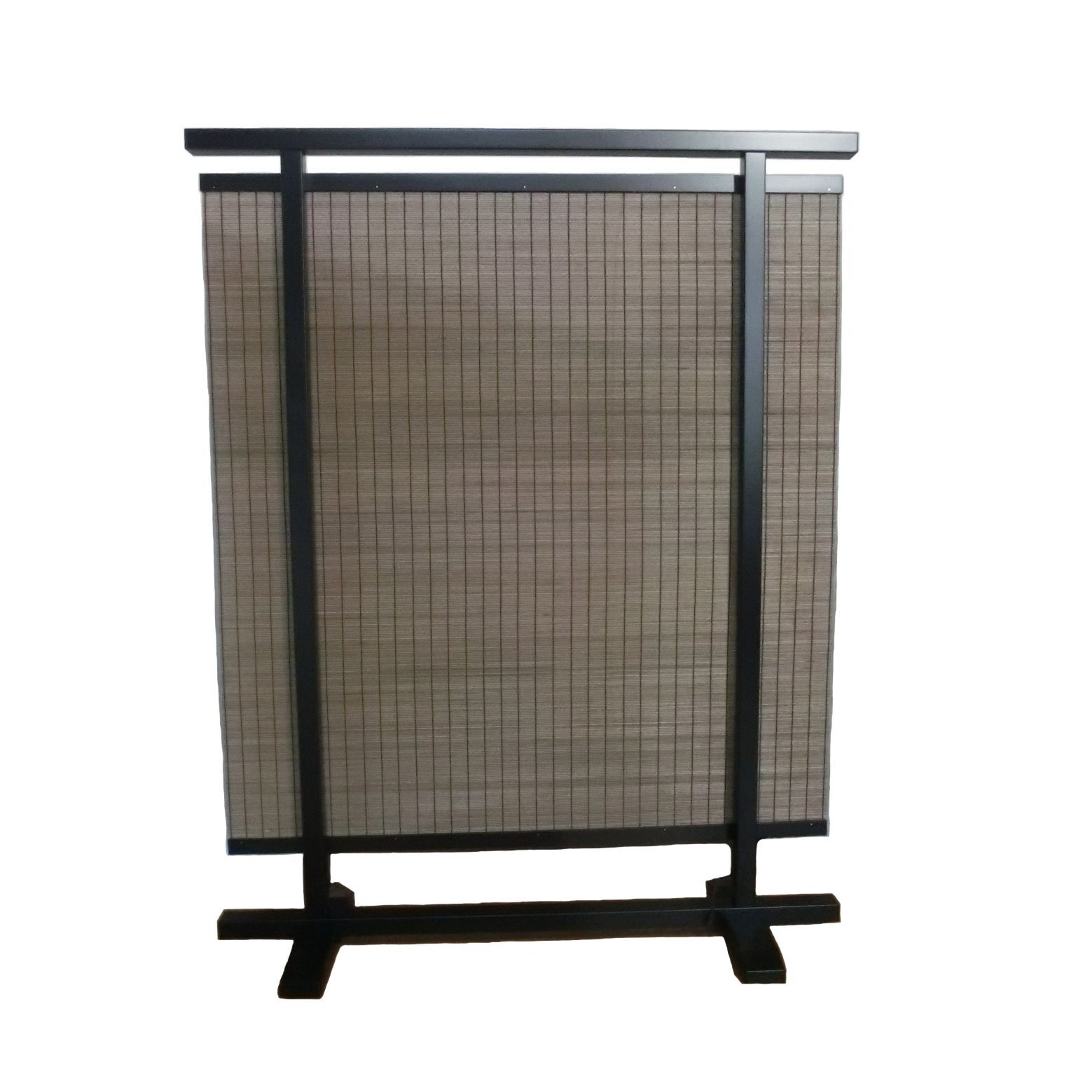 新品 衝立 天然木 間仕切り パーテーション メイプル無垢材 ダーク