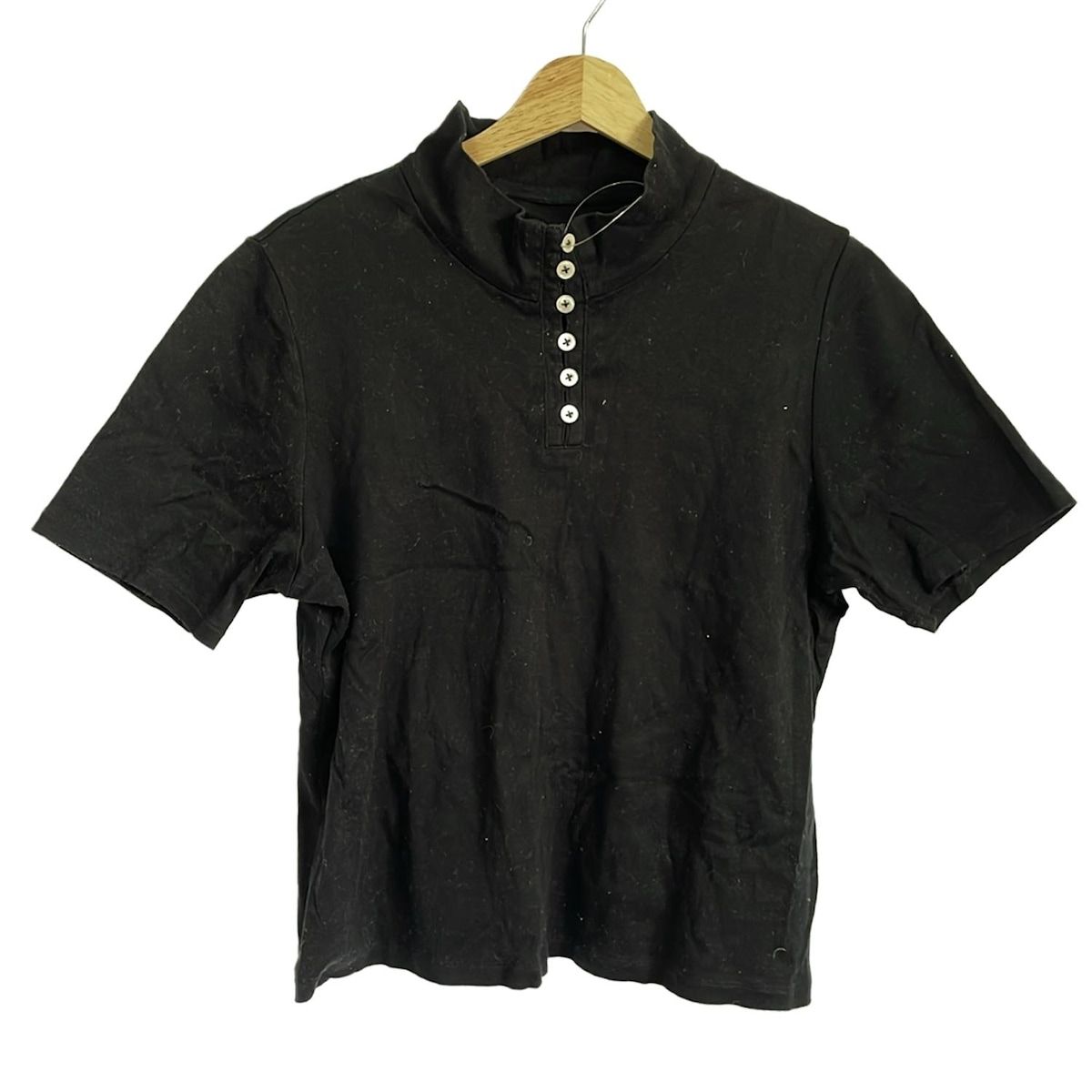 NewJeans 藤原ヒロシ 長袖Tシャツ ブラック Lサイズ ニュージーンズ x 藤原ヒロシ スーパーナチュラル Tシャツ