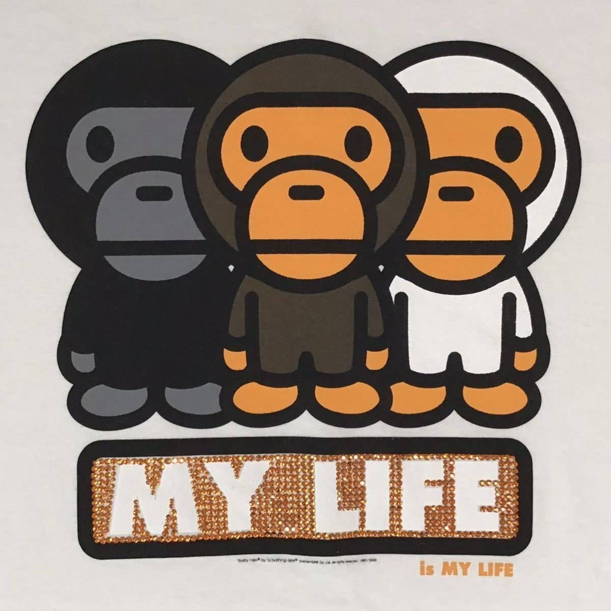 ☆ムック限定☆ XL スワロフスキー マイロ Tシャツ ラインストーン a