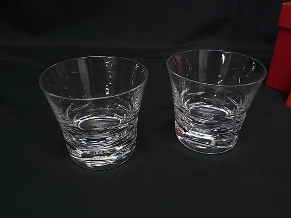 Baccarat バカラ ローラ 2012 クリスタルガラス 硝子 グラス タンブラー テーブルウェア 食器 2個セット クリア BM8707