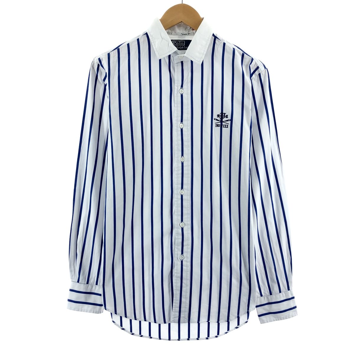 RRL ネルシャツ ストライプ コットン S ダブルアールエル ストライプ柄