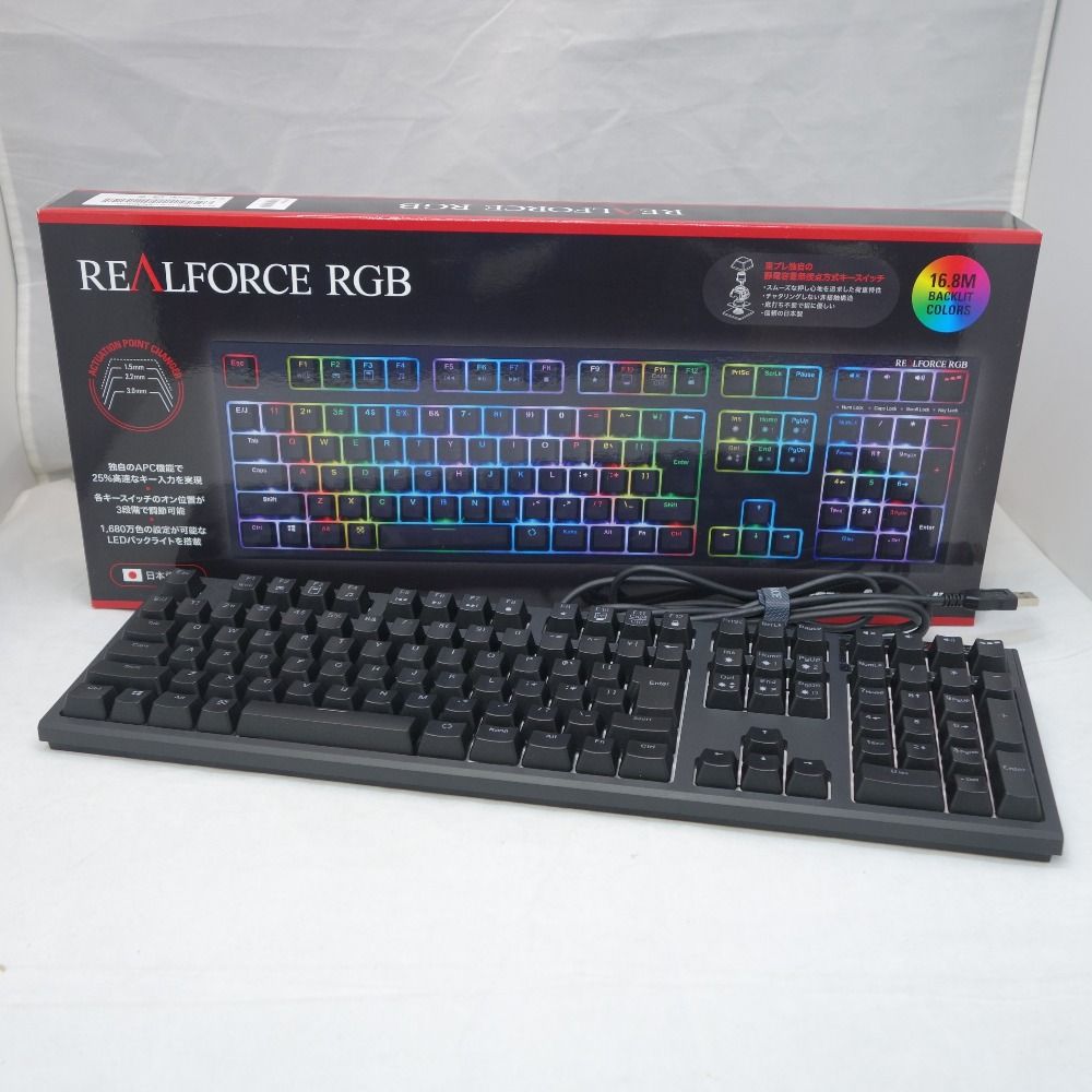 REALFORCE RGB(R2A-JP4G-BK) 東プレ REALFORCE RGB R2A-JP4G-BK AEAZ05