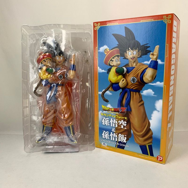 中古美品】 ドラゴンボールZ 孫悟空＆孫悟飯 ギガンティック