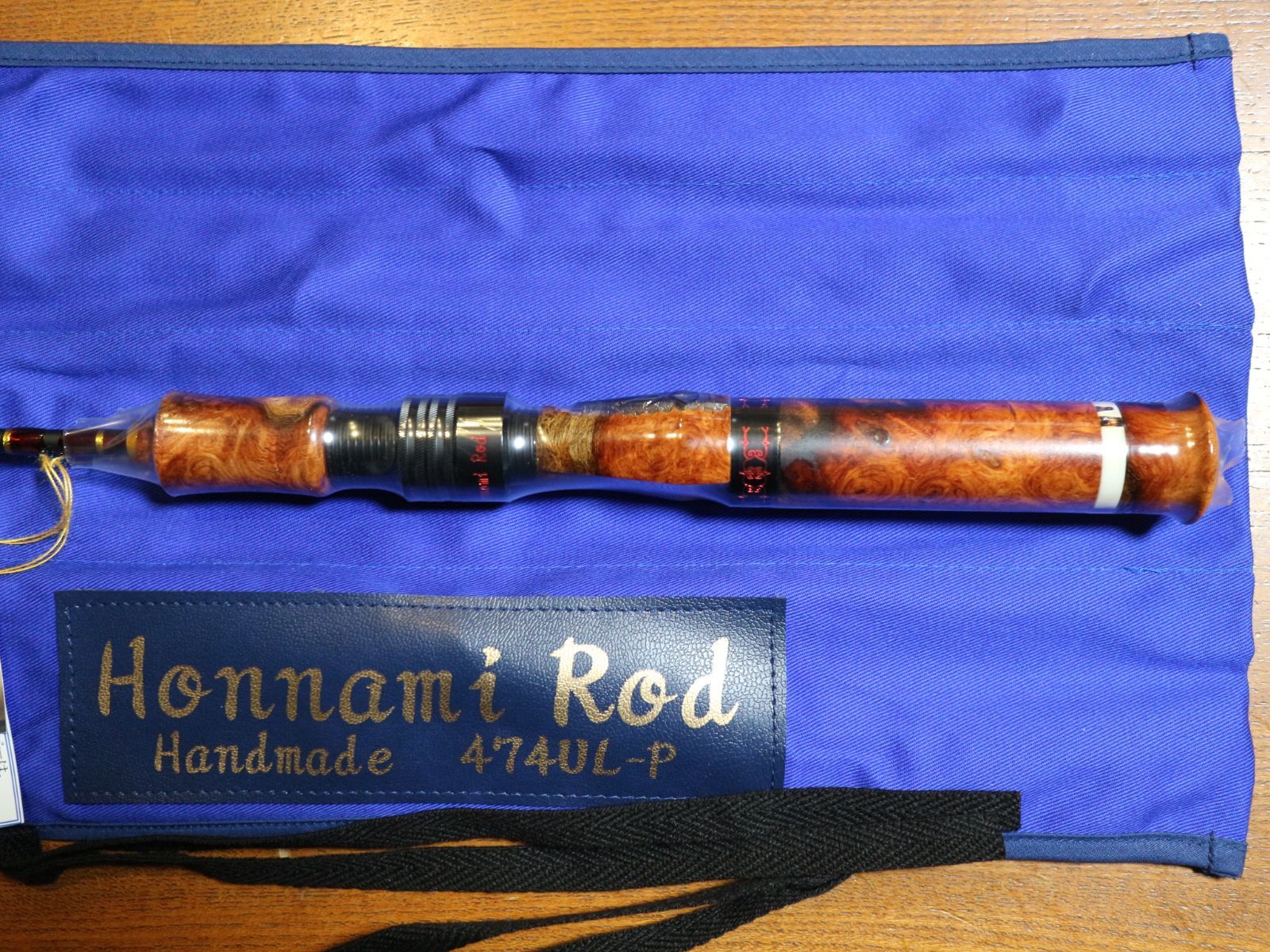 Honnami Rod ホンナミロッド 474UL-P 花梨紅白仕様 - irodori japan