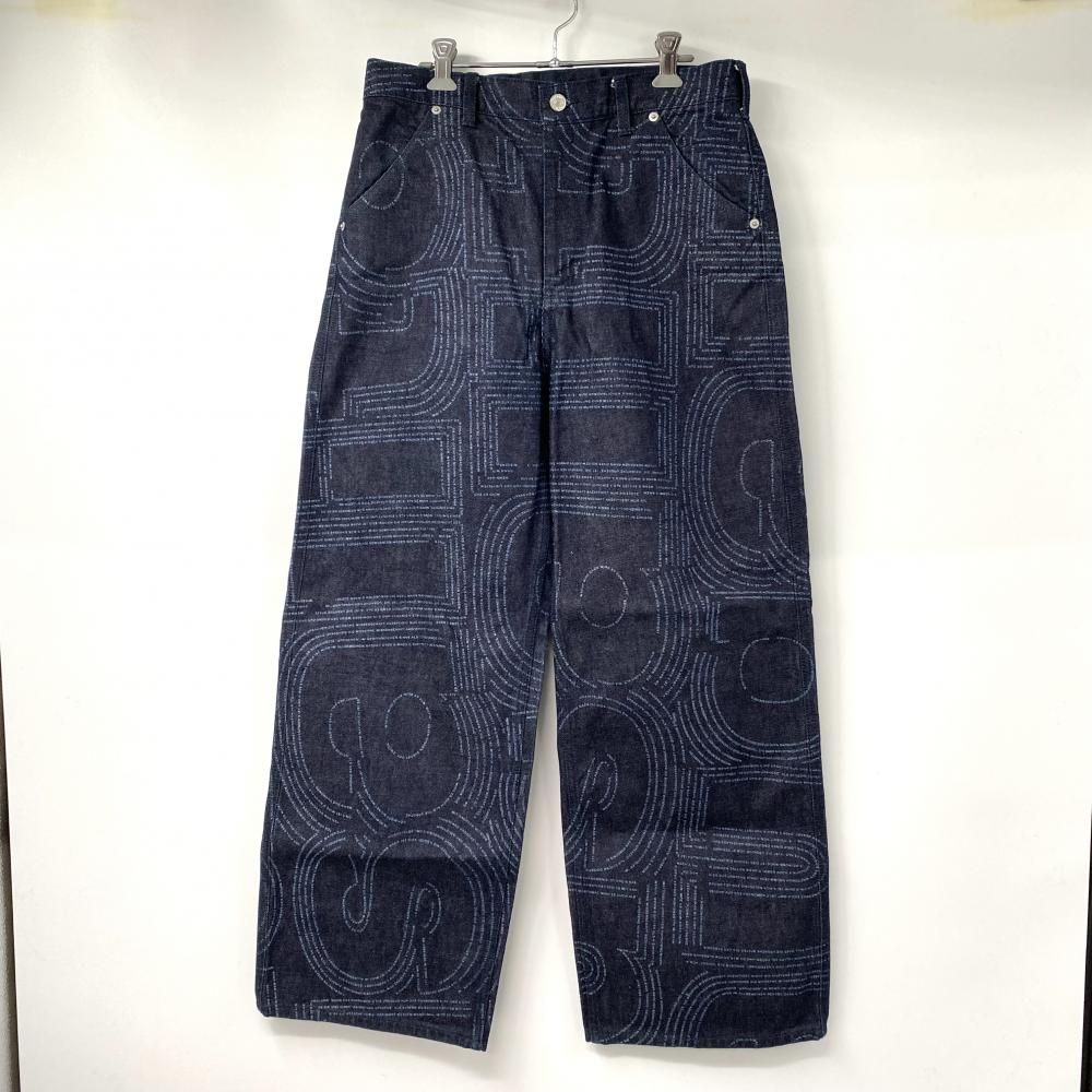 【中古】GADID ANONIEM GUE デニムパンツ サイズ0 インディゴ ガディッドアノニム[17]