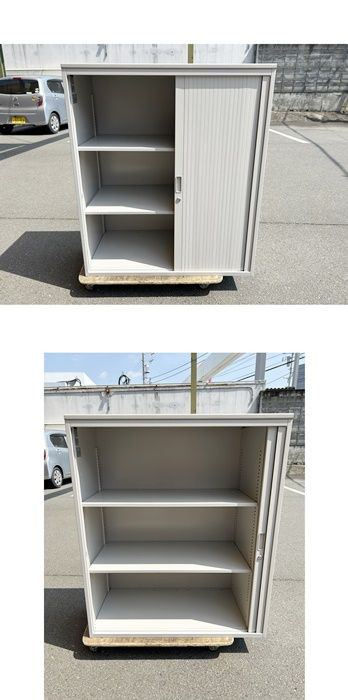 右開き式横引きシャッター