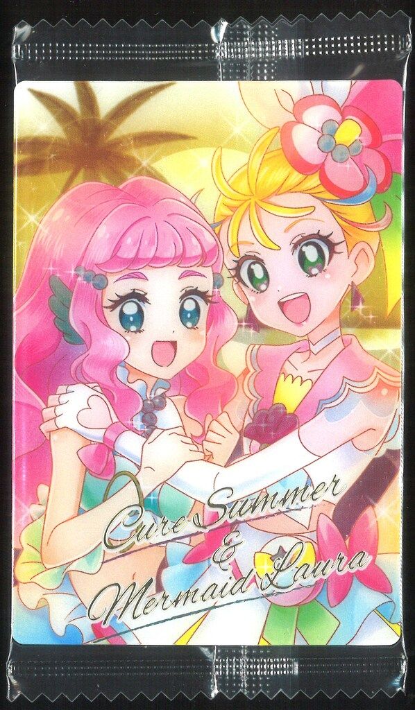 バンダイ カードウエハース 2弾/2549218 キュアサマーu0026マーメイドローラ【AR】 7