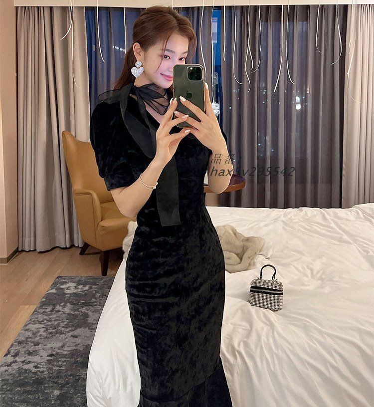 華やかおしゃれ ロング丈