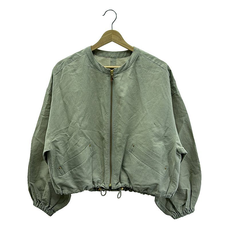 NOBLE / ノーブル | 2022SS | リネン ダンガリーワッシャー クルー