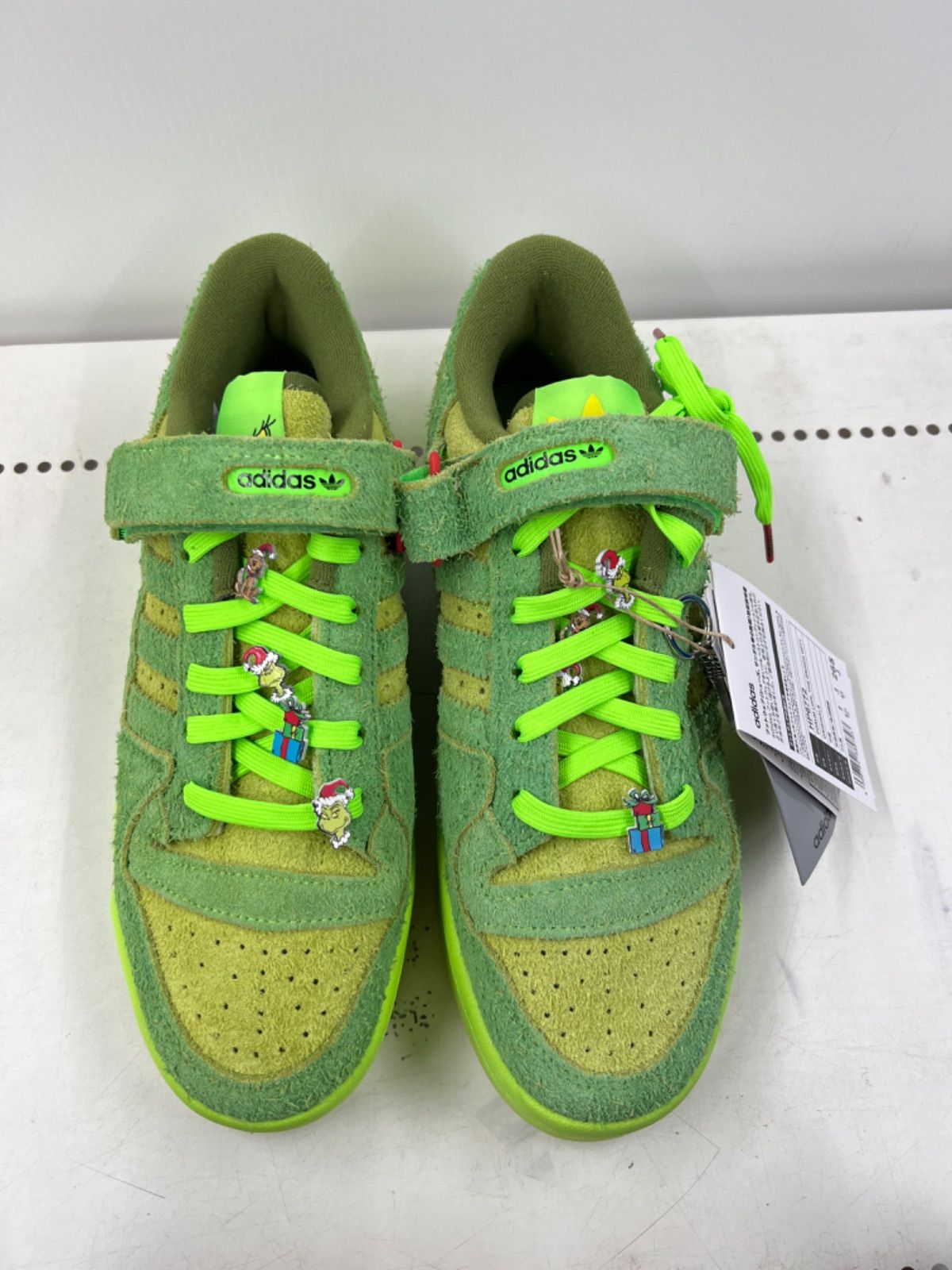 77.【未使用品】The Grinch × adidas Forum Low ”Green”【併売品 