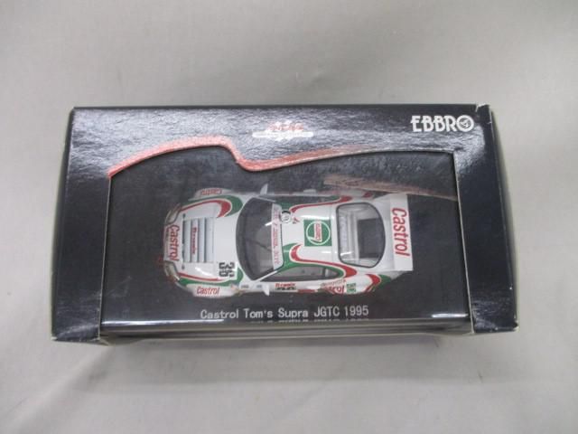 中古品 ミニカー エブロ 1/43 カストロール トムズ スープラ