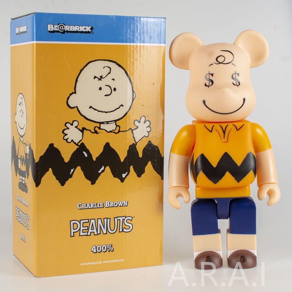 新品未使用】【割引価格】【数量限定】 ベアブリック BE@RBRICK Peanuts スヌーピー 28センチ 400％ Charlie Brown  チャーリー・ブラウン - メルカリ