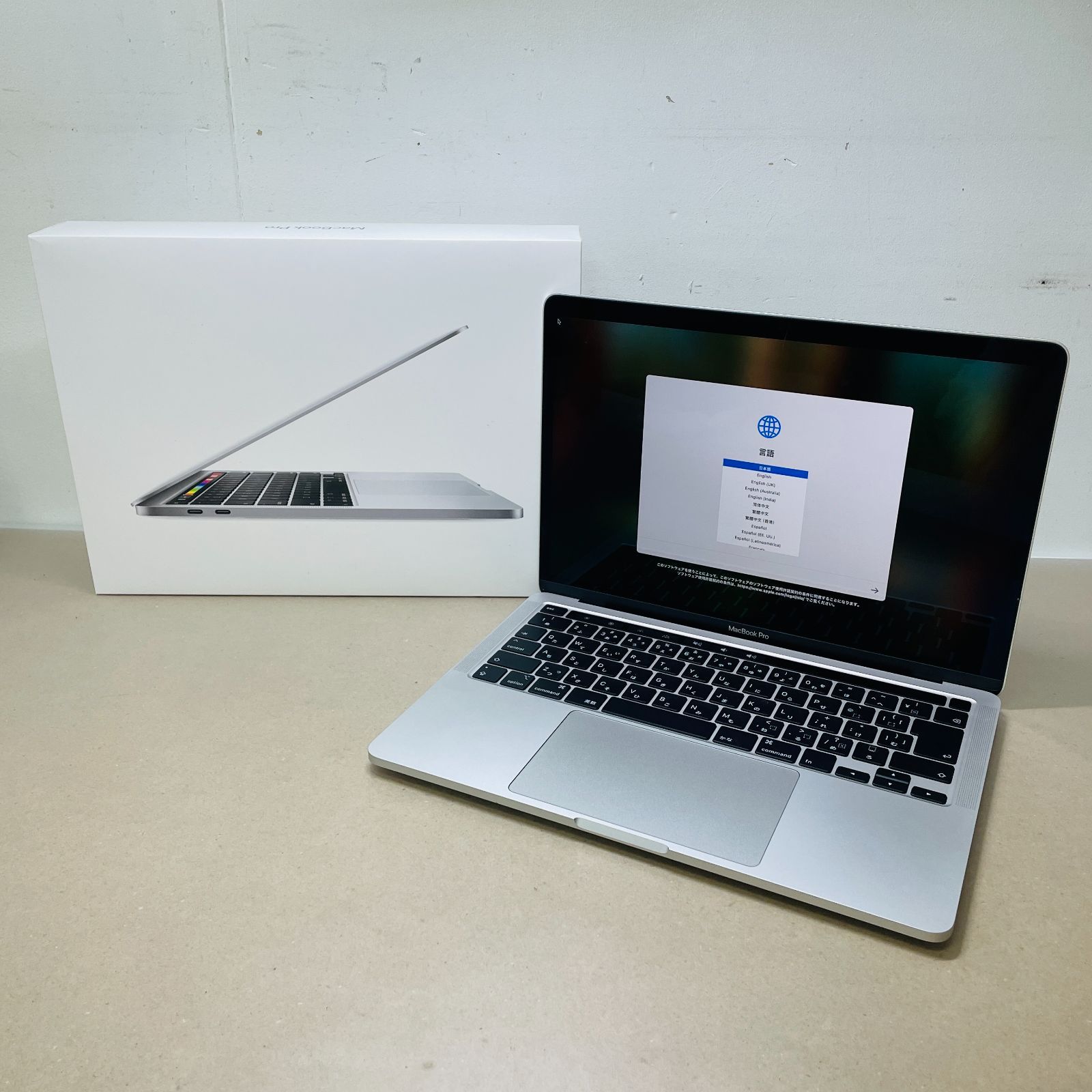 Apple MacBook Pro 13インチ 2020 i5 16GB SSD 512GB シルバー Apple MacBook Pro 13インチ 2020 i5 16GB SSD 512GB シルバー
