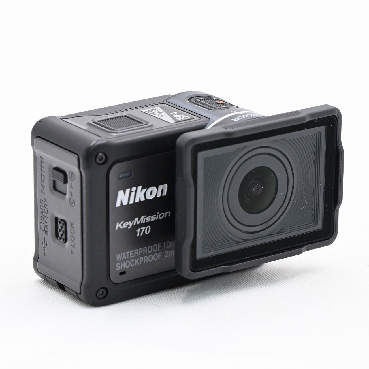 Nikon ニコン KeyMission 170 ブラック ビデオカメラ【】 【公式通販】