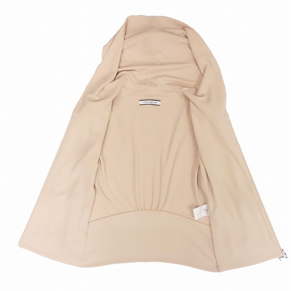 フォクシー FOXEY NEW YORK ストレッチ パーカー ジャケット ブルゾン