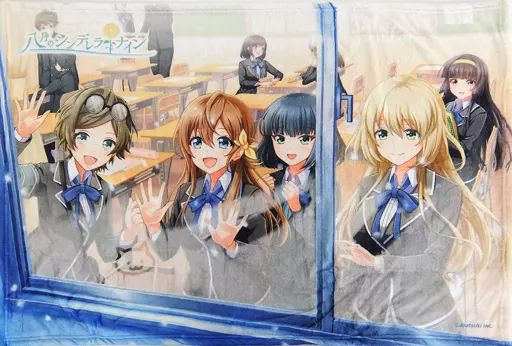 【】抱き枕カバー・シーツ(キャラクター) A.集合(雪) もふもふブランケット 「八月のシンデレラナイン」 C95グッズ